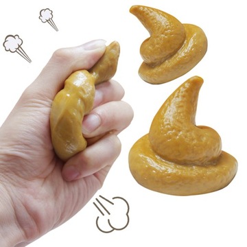 3x GNIOTEK PIANKOWY GÓWNO KUPA ANTYSTRESOWY SENSORYCZNY SQUISHY PRANK ŻART
