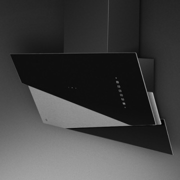 OKAP PRZYŚCIENNY CIARKO DESIGN TRIO CZARNY/ZŁOTO