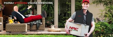 Электрический кусторез NAC 100 см 1,5 кг 250 Вт TE25-DW