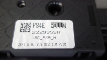 PEUGEOT 3008 II ЛЮК НА КРЫШЕ ОКНО КРЫША ПАНОРАМА