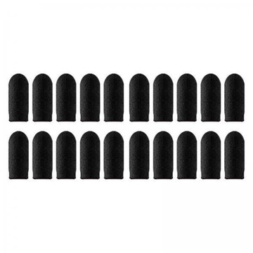 opakowanie 20 sztuk Gaming Finger Sleeves Anti Sweat Oddychająca osłona na 2 sztuki