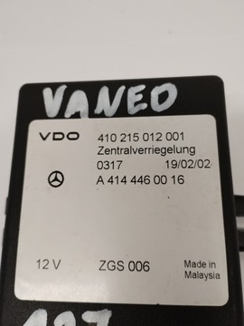 MODUL ŘÍZENÍ ZÁMKU CENTRÁLNÍHO MERCEDES VANEO A4144460016