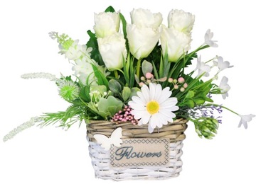 КОРЗИНА Весеннее украшение 35х35