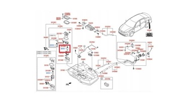 POMPA PALIWA 311113V900 DO SILNIKA KIA/HYUNDAI NOWA ORYGINALNA OD REKI 24H