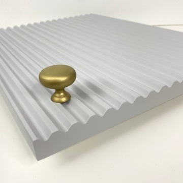 Мебельные фасады МДФ лакированные - рифленые W10