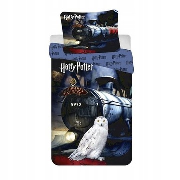 140X200 POŚCIEL BAWEŁNA HARRY POTTER 3625 DD