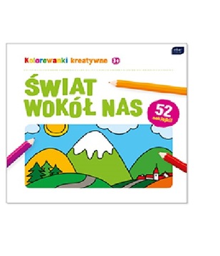 KOLOROWANKA 21X21 KREATYWNA WZÓR 5 INTERDRUK