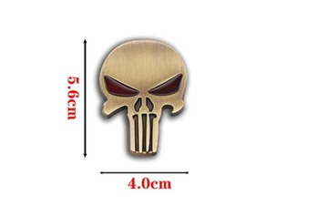 УКРАШЕНИЕ ЧЕРЕП КАРАТЕЛЬ ДЛЯ МОТОМОТОМОБИЛЕЙ