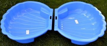 Песочница для бассейна SHELL 2в1, закрытая, 2 части