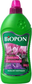 Biopon nawóz w płynie do roślin kwitnących 1l