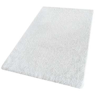 Pluszowy Dywan Alpaca 100x60 Biały