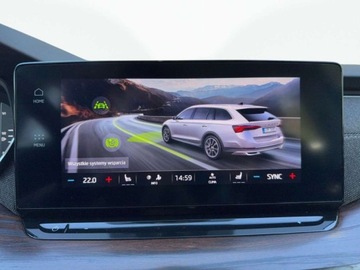 Skoda Octavia IV Kombi 2.0 TDI SCR 200KM 2021 Skoda Octavia TDI 4X4 200KM Scout AppConnect Nawigacja HAK Keyless DS, zdjęcie 20