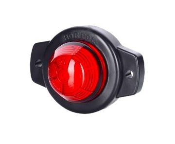 Lampa Obrysowa tylna czerwona obrysówka LED oczko 12/24V LD 359