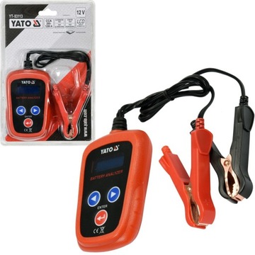 ЭЛЕКТРОННЫЙ ТЕСТЕР АККУМУЛЯТОРОВ YT-83113 YATO