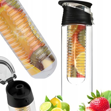 BIDON INFUSER BUTELKA NA WODĘ POJEMNIK OWOCE 700ml