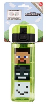 БУТЫЛКА Бутылка MINECRAFT 550мл квадратная Steve Alex