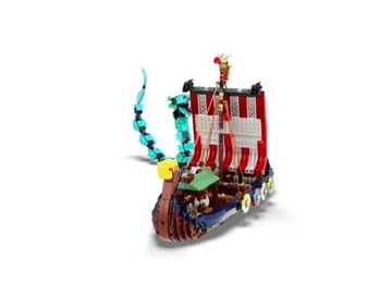 LEGO CREATOR КОРАБЛЬ ВИКИНГОВ И ЗМЕЯ МИДГАРДА 31132