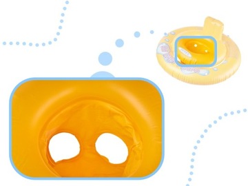 Надувной круг с сиденьем для детей, надувная лодка.