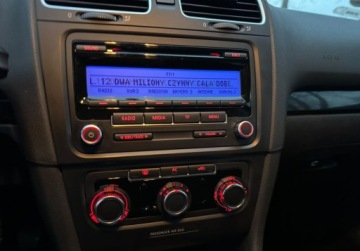 Volkswagen Golf VI Hatchback 5d 1.6 102KM 2009 Volkswagen Golf Niski przebieg, bezwypadkowy, bardzo zadbany 1.6 Benzyna, zdjęcie 10