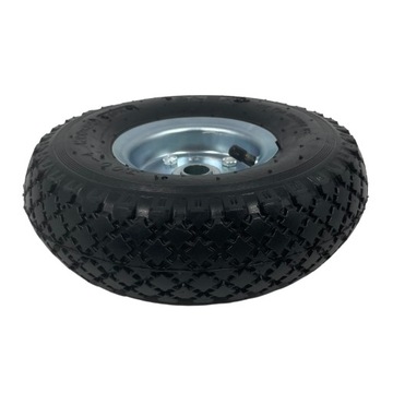 KÓŁKO WÓZEK TACZKA OTWÓR 20 mm 250 mm KOŁA PIASTA PRZESUNIĘTA