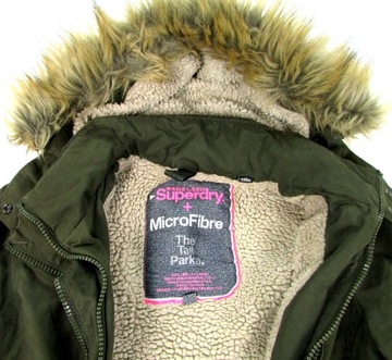 ** SUPERDRY **_M_Zimowa, na kożuszku_TALL PARKA