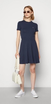 Sukienka Tommy Jeans ESSENTIAL FIT&FLARE DRESS r.M