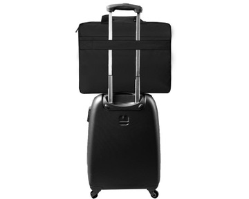 Мужская и женская сумка для ноутбука 17 дюймов KOCHMANSKI, черная