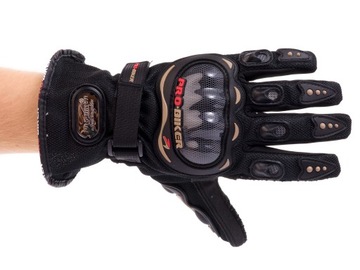 МОТОЦИКЛОВЫЕ ПЕРЧАТКИ С ДЛИННОЙ МАНЖЕТОЙ МОТОЦИКЛ КРЕСТ PRO-BIKER L