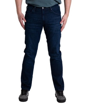 Jeansy Lee Daren Zip Fly 112339875 L707VME17 Dark Blue Worn W 34 / L 30