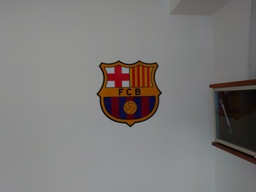 Настенный герб ФК Барселона, подарок парню