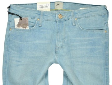 LEE spodnie regular SKINNY jeans SCARLETT_W26 L33