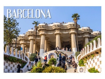 BARCELONA - Architektonika - Magnes na lodówkę