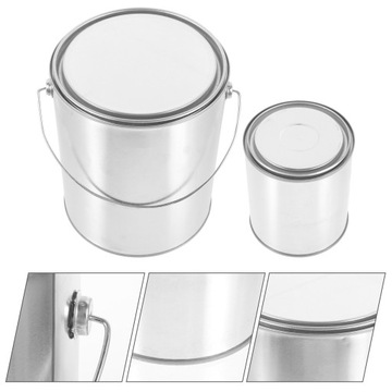 Баллоны из-под краски OIL EMPTY ведро металлическое 2 шт.