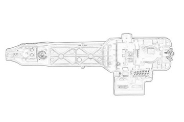 KLIKA DVEŘE OE HYUNDAI 8145059000