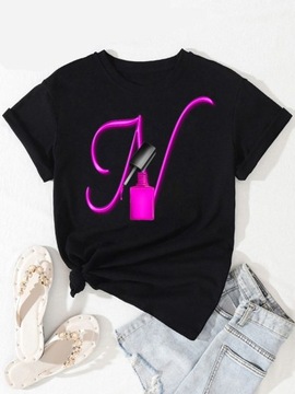Y2k T-shirty Moda damska koszulka nazwa własna lit