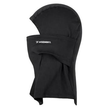 Kominiarka termoaktywna Wozinsky Balaclava WTBBK1 L pod kask - czarna
