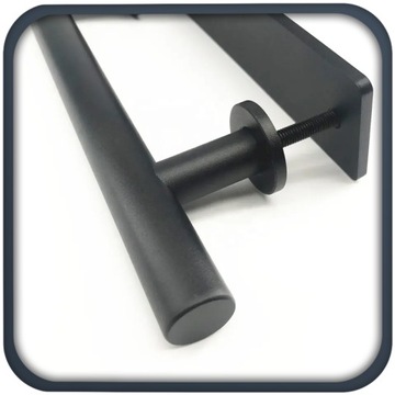 РУЧКА ДЛЯ РАЗДВИЖНОЙ ДВЕРИ, МАТОВЫЙ ЧЕРНЫЙ, LOFT, РУЧКА РЕТРО ПРЕМИУМ