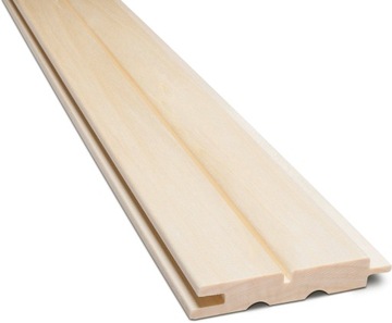 Boazeria Karava drewno do sauny OSIKA 240 cm x 9 cm Jeden rowek 1G