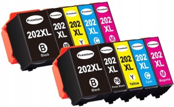 10x Inkoust pro Epson 202XL XP-6000 XP-6100 XP-6105