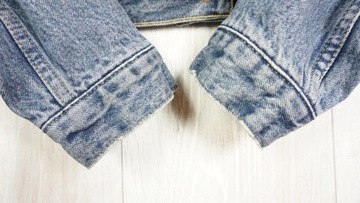 LEVI STRAUSS LEVI'S SHERPA KURTKA JEANSOWA OCIEPLANA r. L