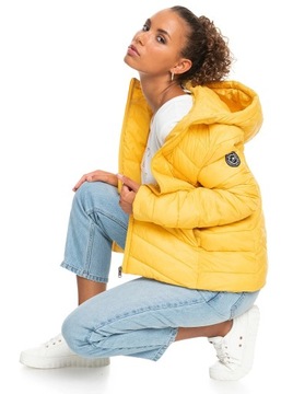 kurtka Roxy Coast Road Hooded - YJC0/Yolk Yellow