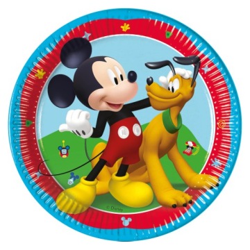 Тарілочки паперові Mickey 20 см 8 шт.