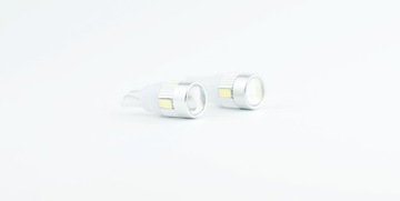 ŻARÓWKA LED T10 W5W 6 SMD 5730 10-30V migacz, 2szt - BEZ ECE