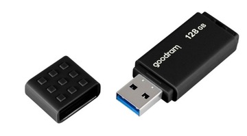 Флэш-накопитель GOODRAM USB 3.0 128 ГБ UME3, 60 МБ/с, память 128 ГБ, черный