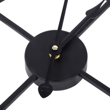 РОМАНСКИЕ МЕТАЛЛИЧЕСКИЕ НАСТЕННЫЕ ЧАСЫ РЕТРО ЛОФТ 50см