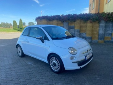 Fiat 500 II Hatchback 3d 1.3 TD 75KM 2008 Fiat 500 KLIMATYZACJA - 2008r - 1.3jtd