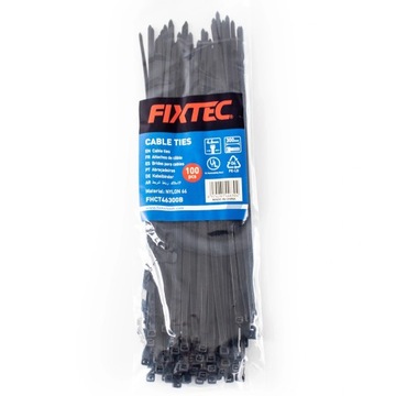 Trytytki opaski zaciskowe Zipy 4.6x300 Fixtec