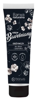 BARWA NATURALNA NAWILŻAJĄCY KREM DO RĄK BAWEŁNIANY