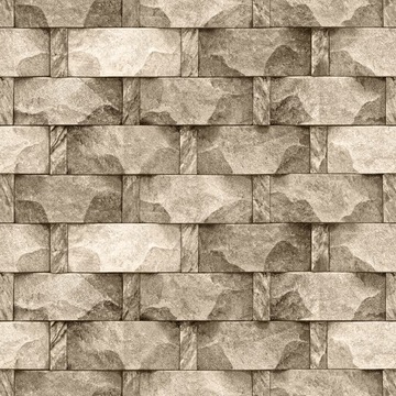 TAPETA KAMIENIE CEGŁY MARMUR MUR 3D BEŻ 5302al