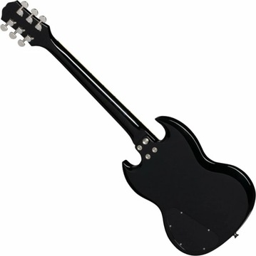 ЭЛЕКТРОГИТАРА EPIPHONE POWER PLAYERS SG DARK MATTER EBONY + АКСЕССУАРЫ